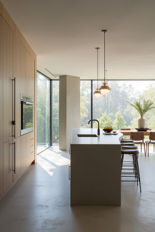 seamless concrete sink elegance