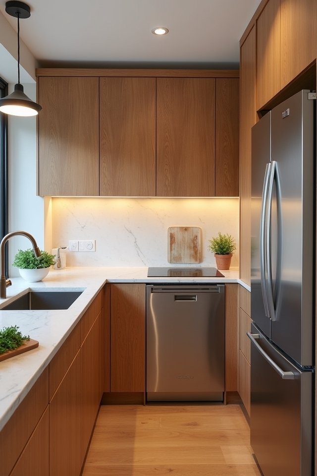seamless elegance in kitchens