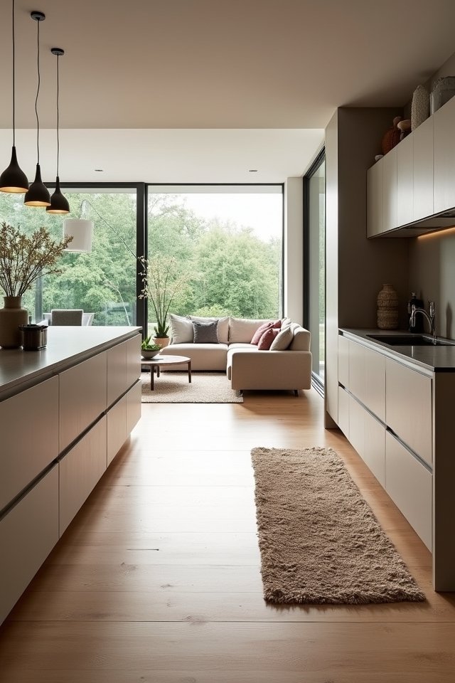 seamless flooring design transition
