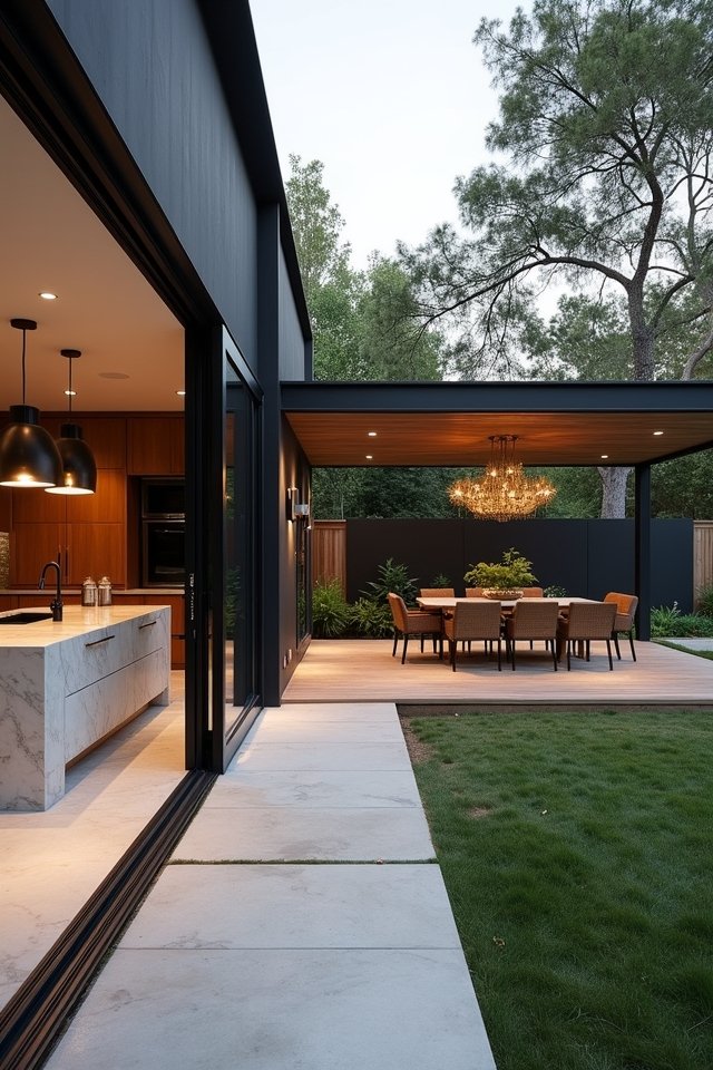 seamless indoor outdoor connection