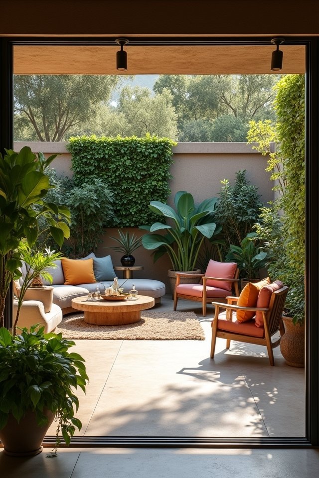 seamless indoor outdoor connection
