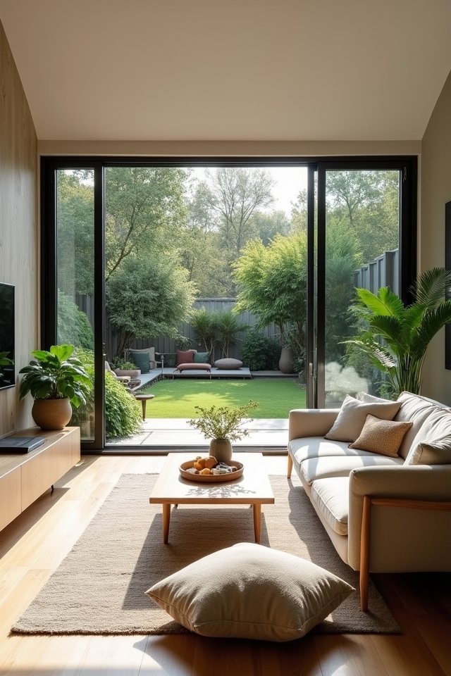 seamless indoor outdoor connection