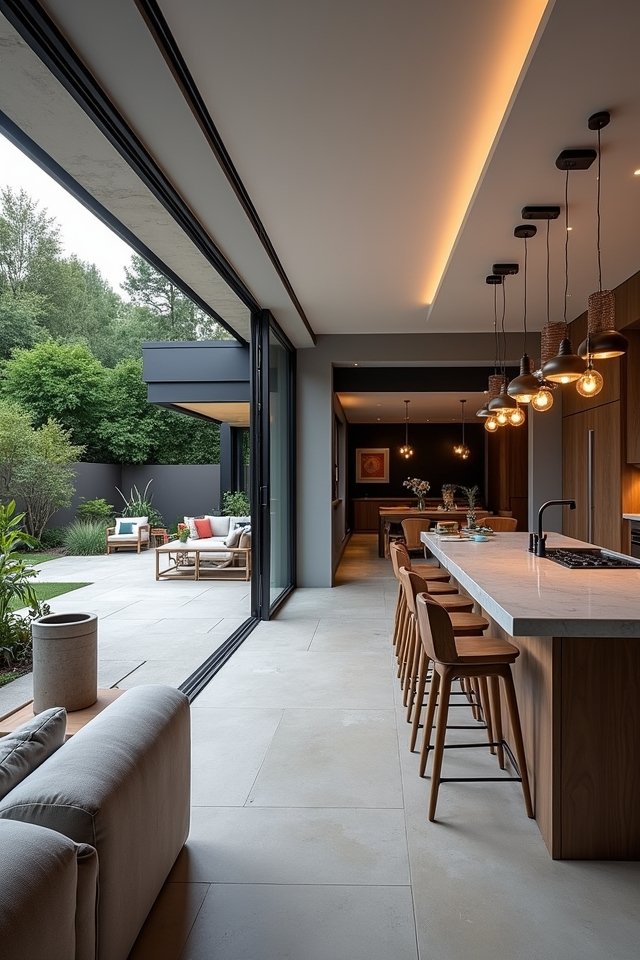 seamless indoor outdoor living