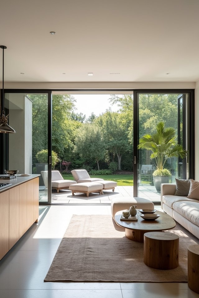 seamless indoor outdoor living