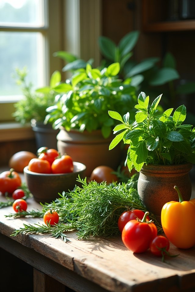 seasonal cooking with herbs