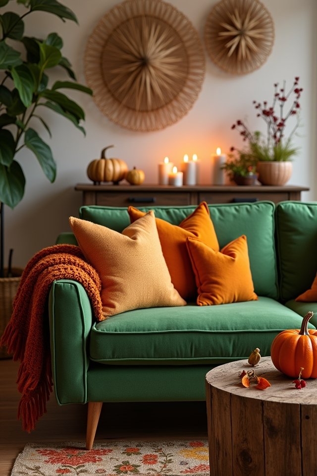 seasonal decor for couch