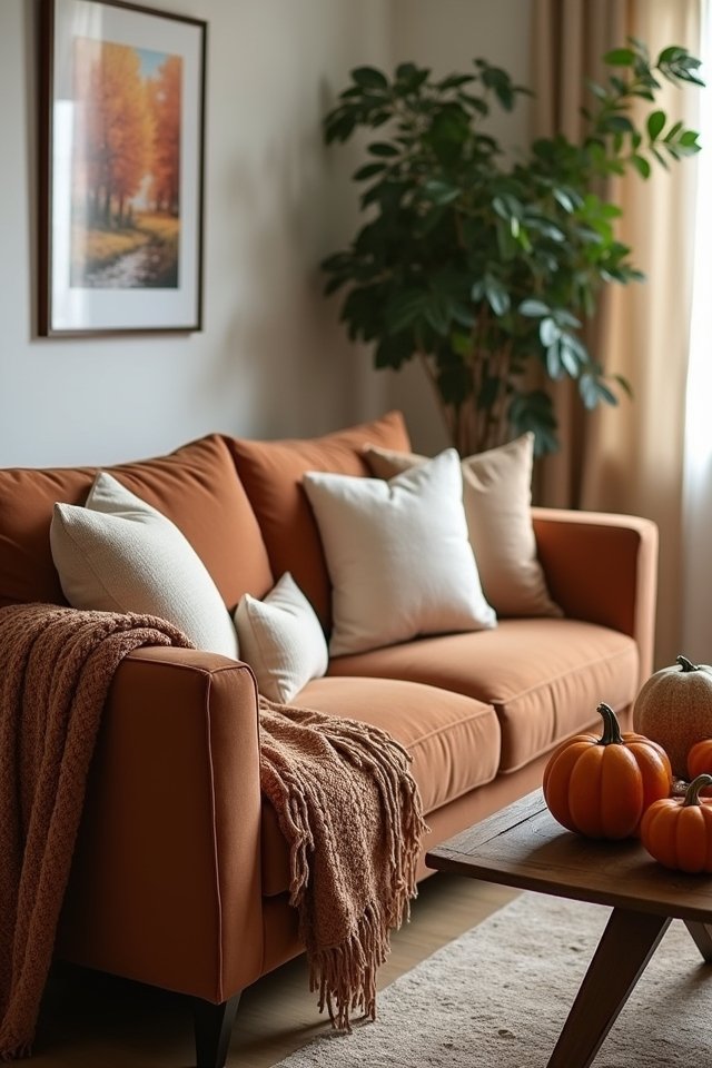 seasonal living room decor