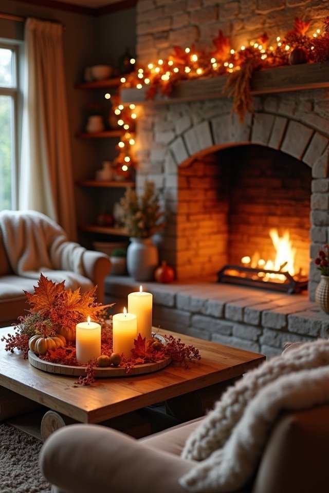 seasonal living room transformation