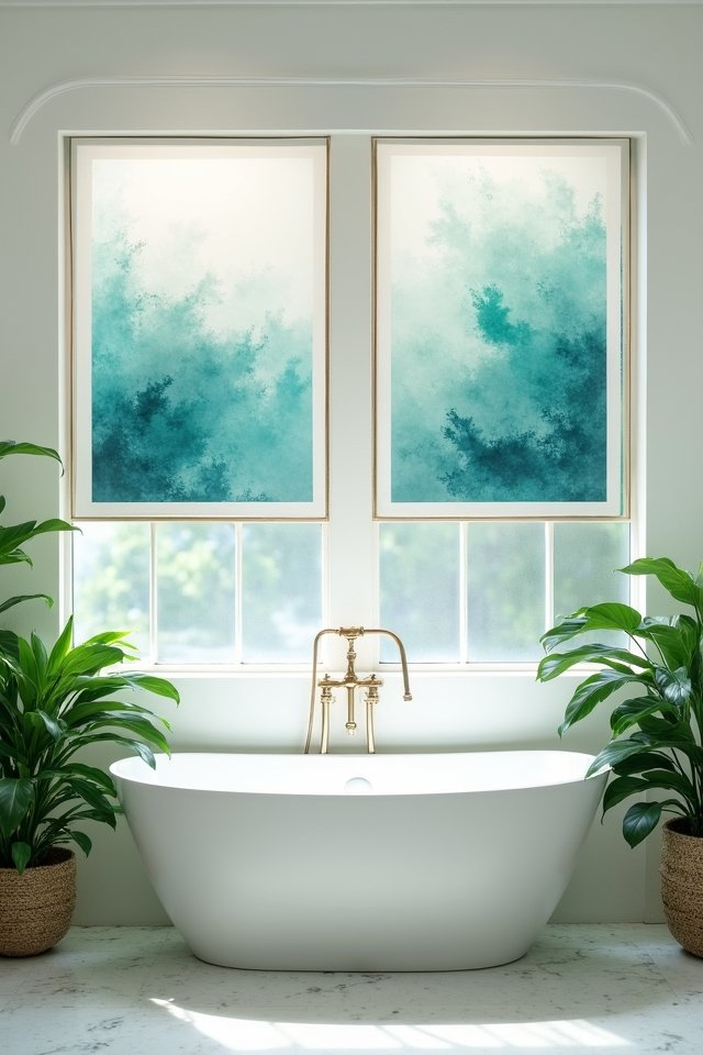 serene abstract watercolor prints