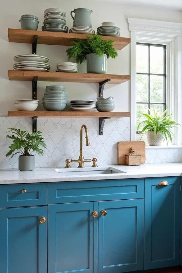 serene coastal kitchen transformation