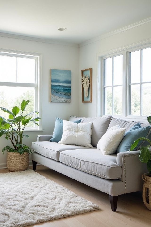 serene coastal retreat ambiance