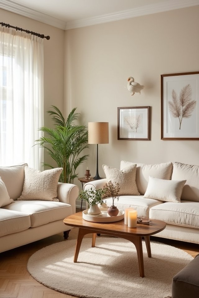 serene cream oasis design