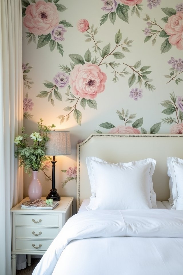 serene garden bedroom escape