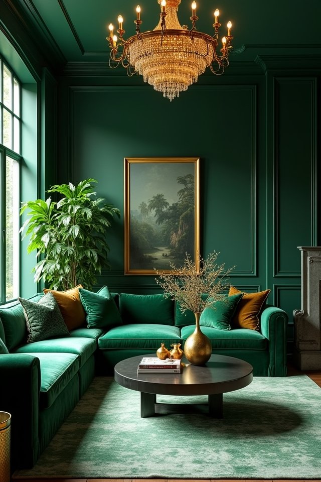 serene green luxury sanctuary