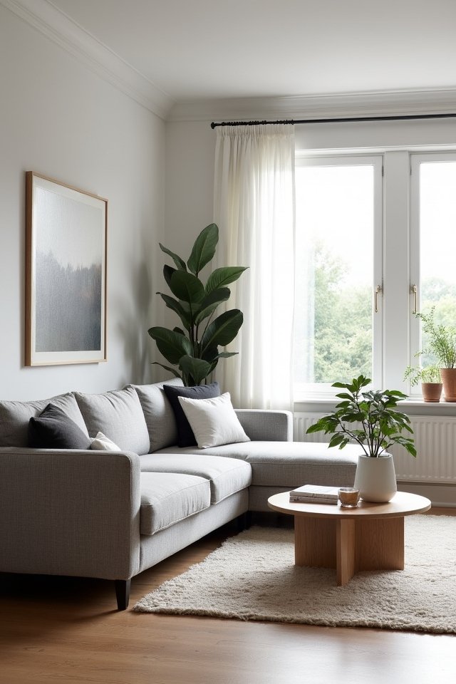 serene grey minimalist elegance