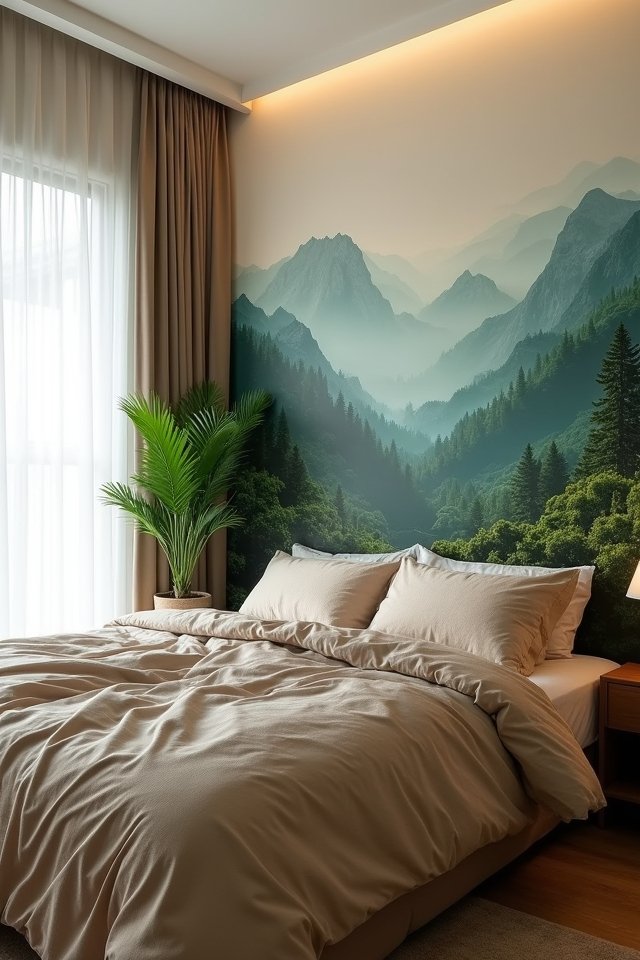 serene landscape prints transformation