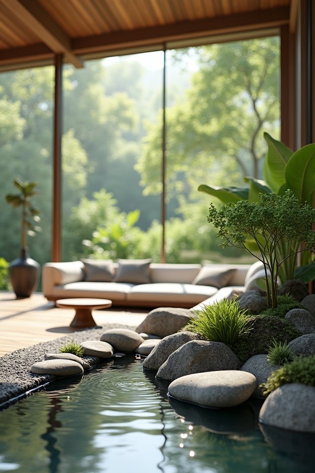 serene mini oasis centerpiece