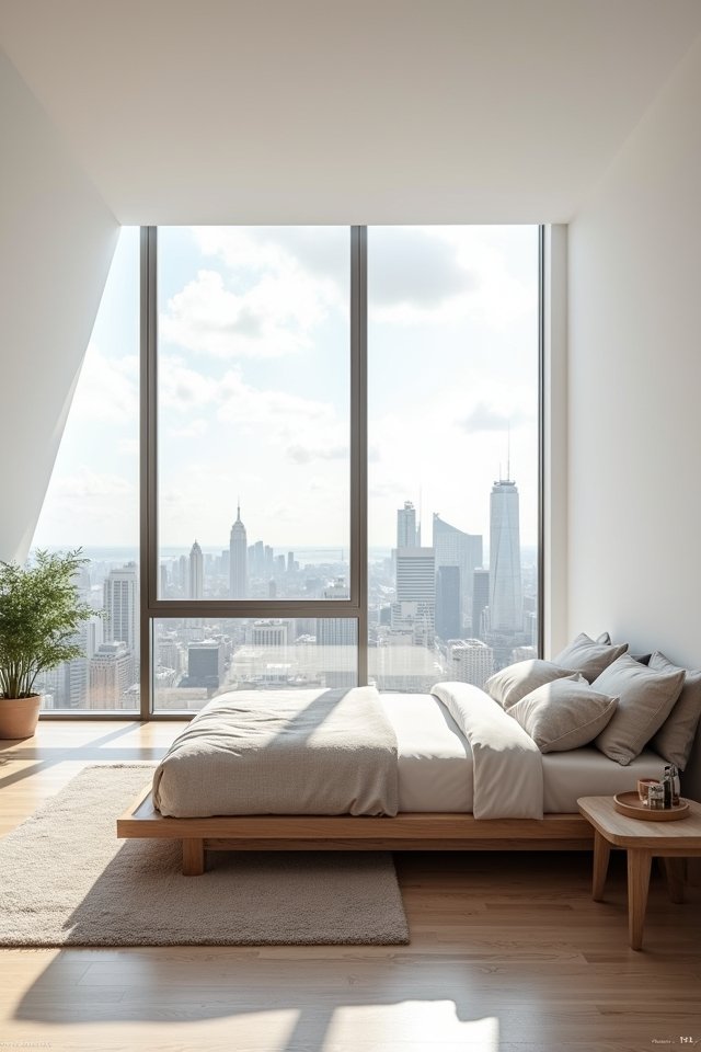 serene minimalist bedroom design
