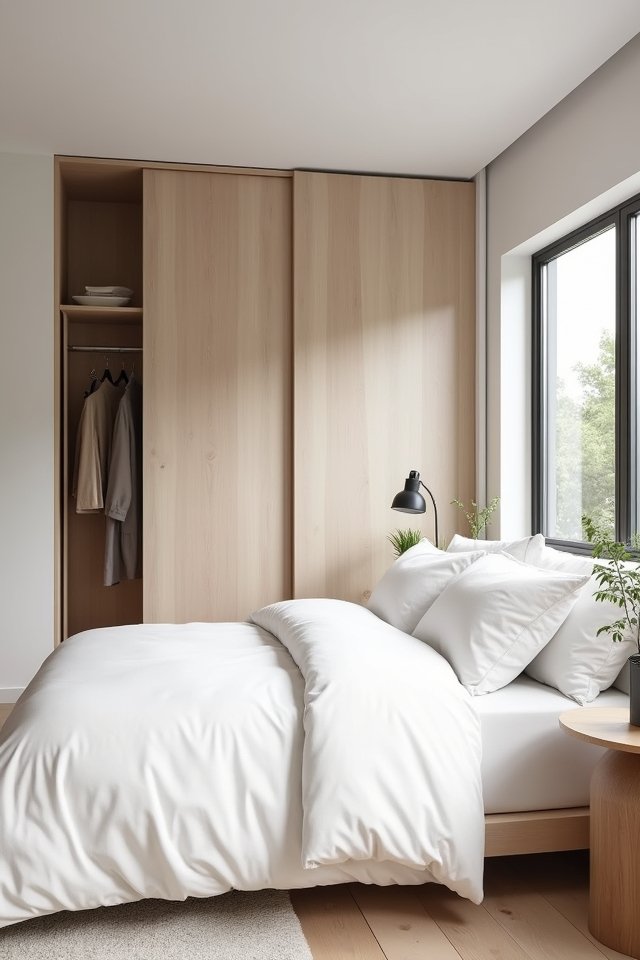 serene minimalist bedroom design