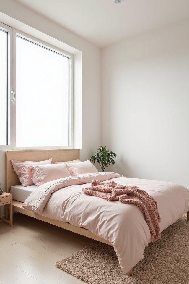 serene minimalist bedroom design