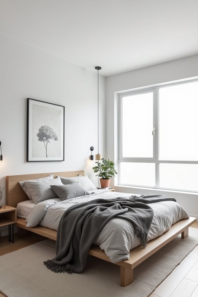 serene minimalist bedroom essentials