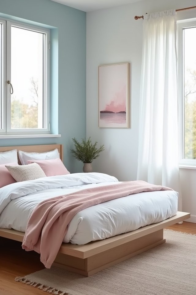serene minimalist bedroom oasis