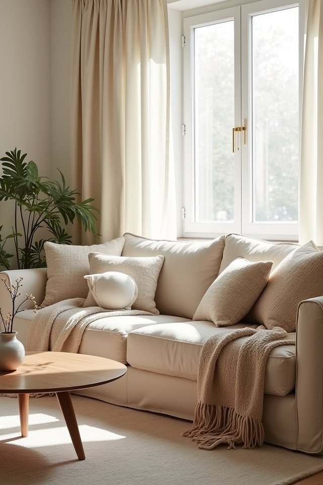 serene minimalist cozy retreat