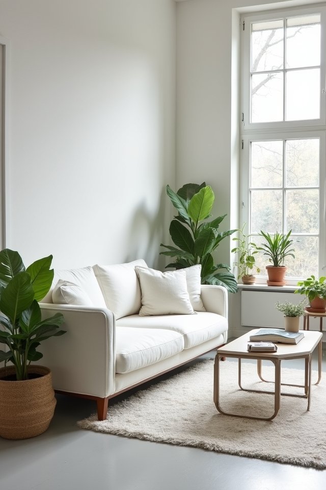 serene minimalist furniture design