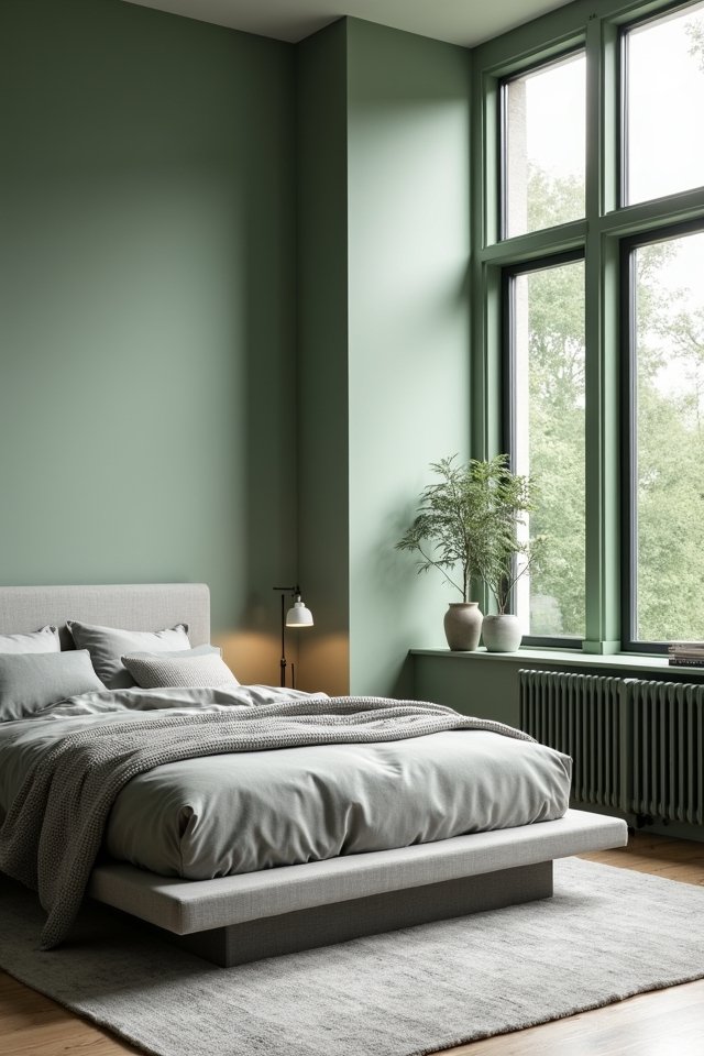 serene modern minimalist bedroom