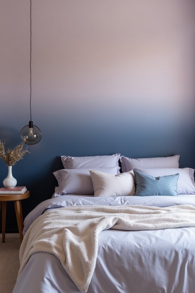 serene ombre wall transformation