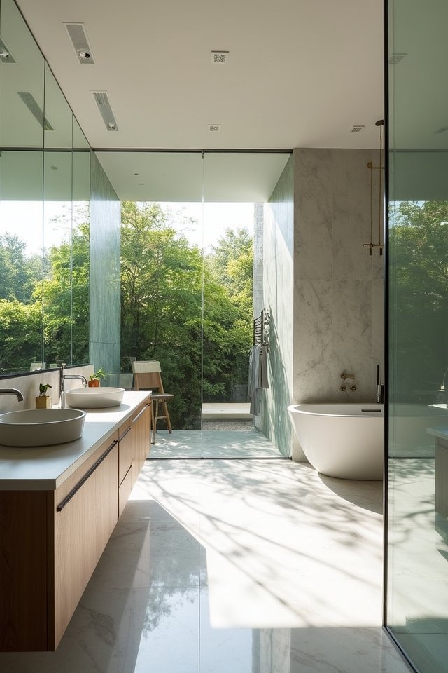serene open concept oasis