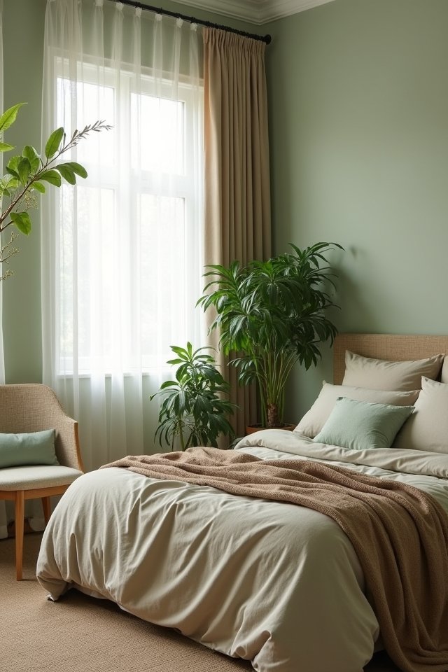 serene sage green oasis