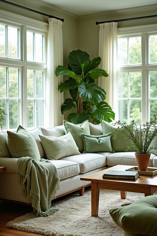 serene sage green sanctuary