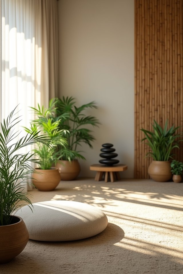 serene sanctuary for meditation