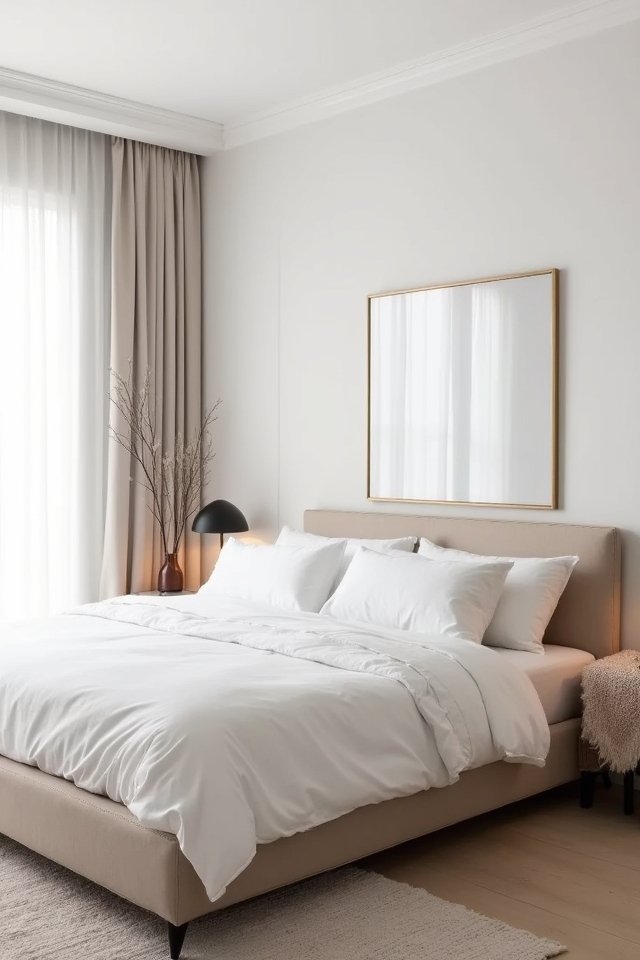 serene sanctuary of simplicity