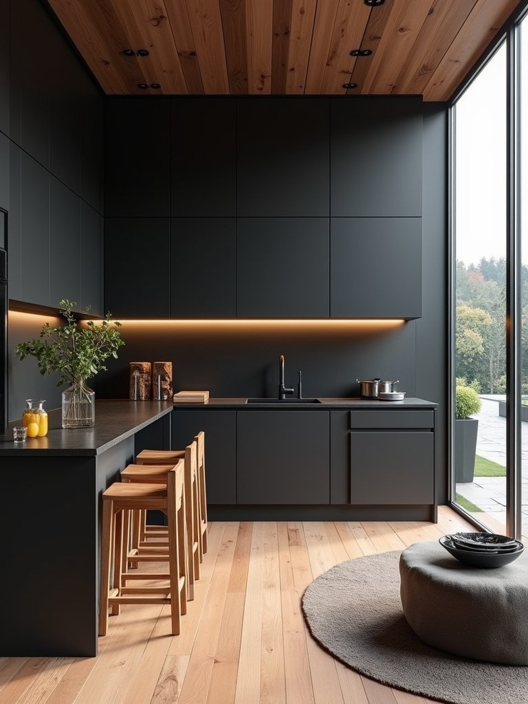 serene sanctuary with contrast