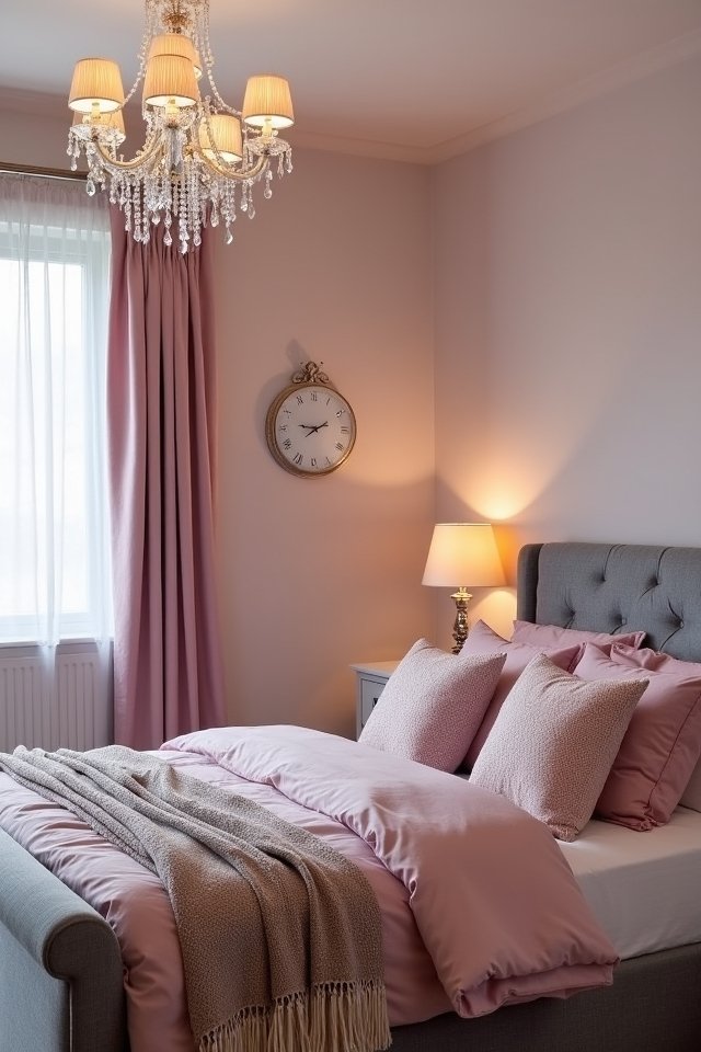 serene sanctuary with lighting