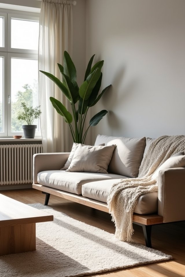 serene scandinavian minimalism lifestyle