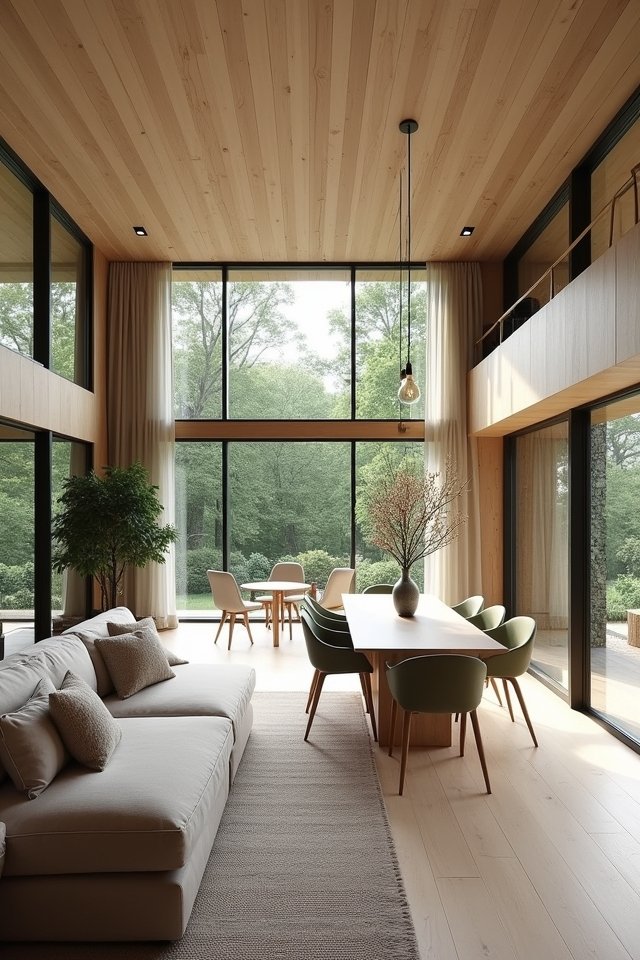 serene scandinavian minimalistic design