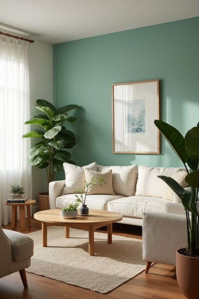 serene seafoam green retreat