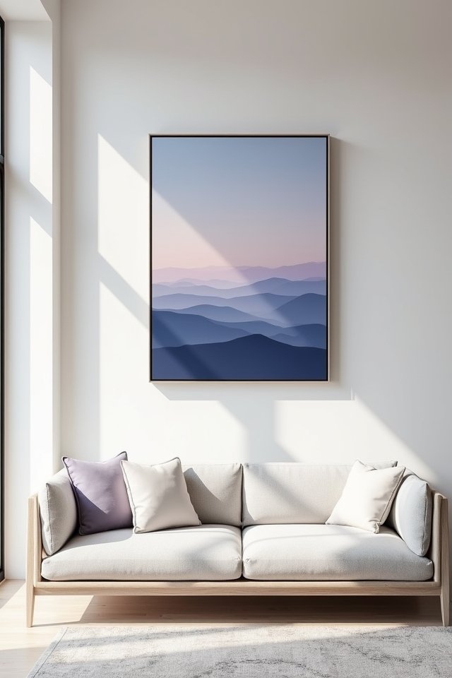 serene simplicity in landscapes