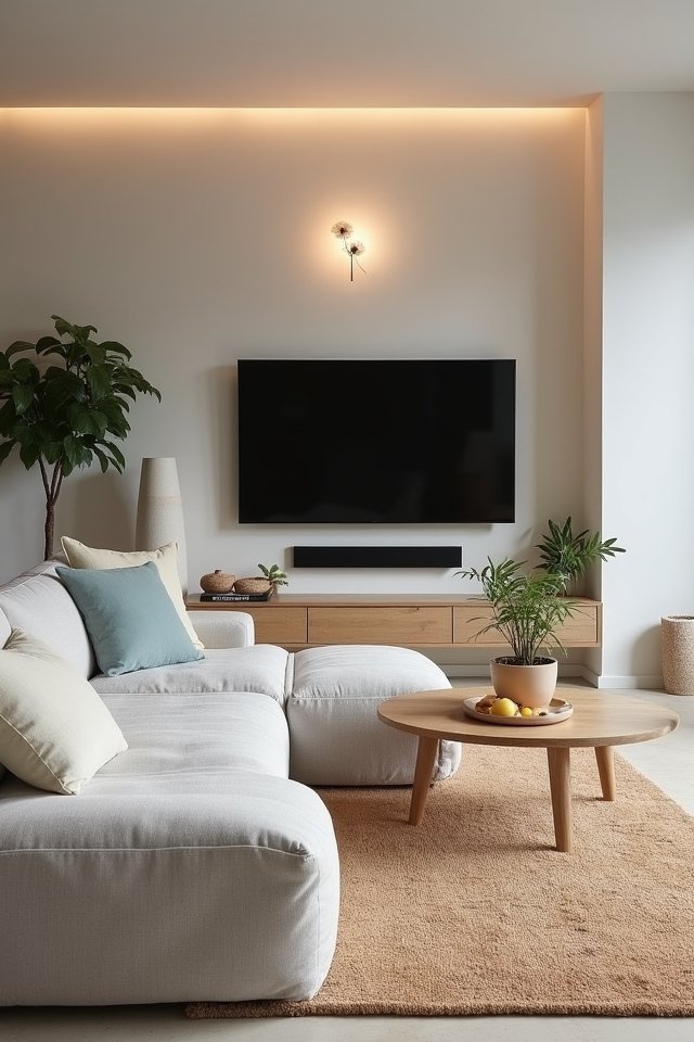 serene soft color palette