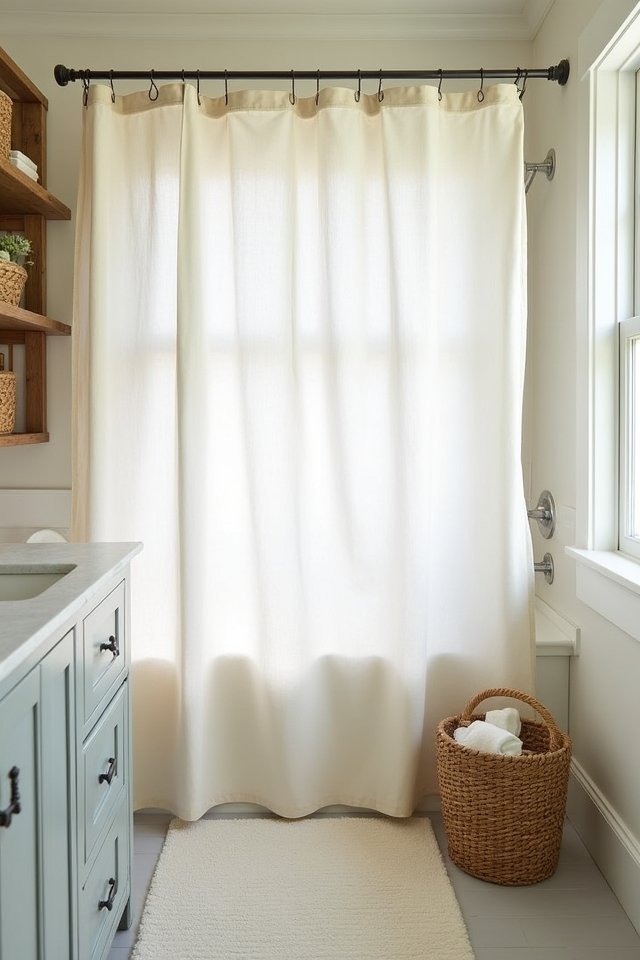 serene spa oasis curtains