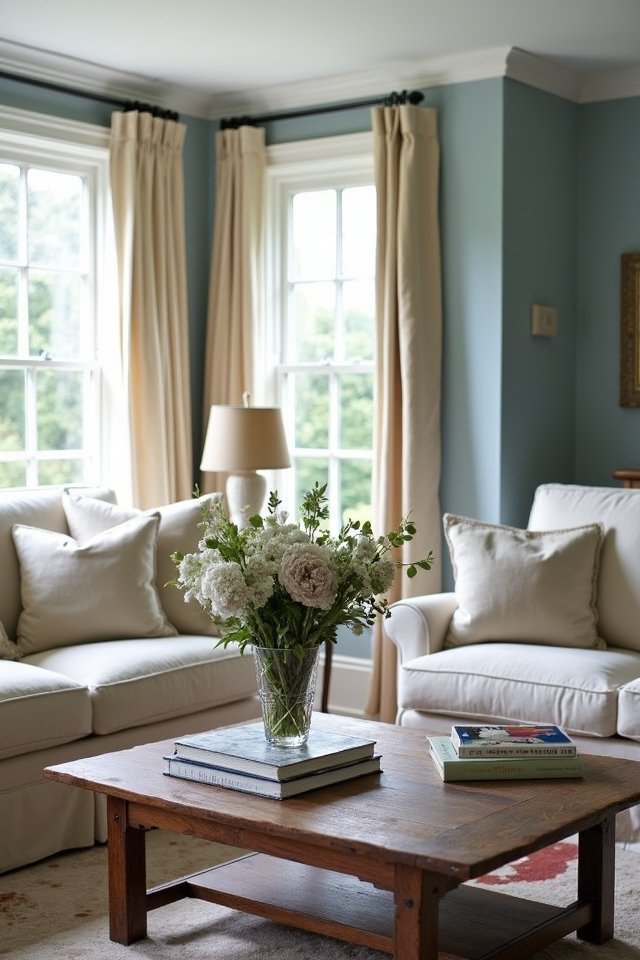 serene stylish living room