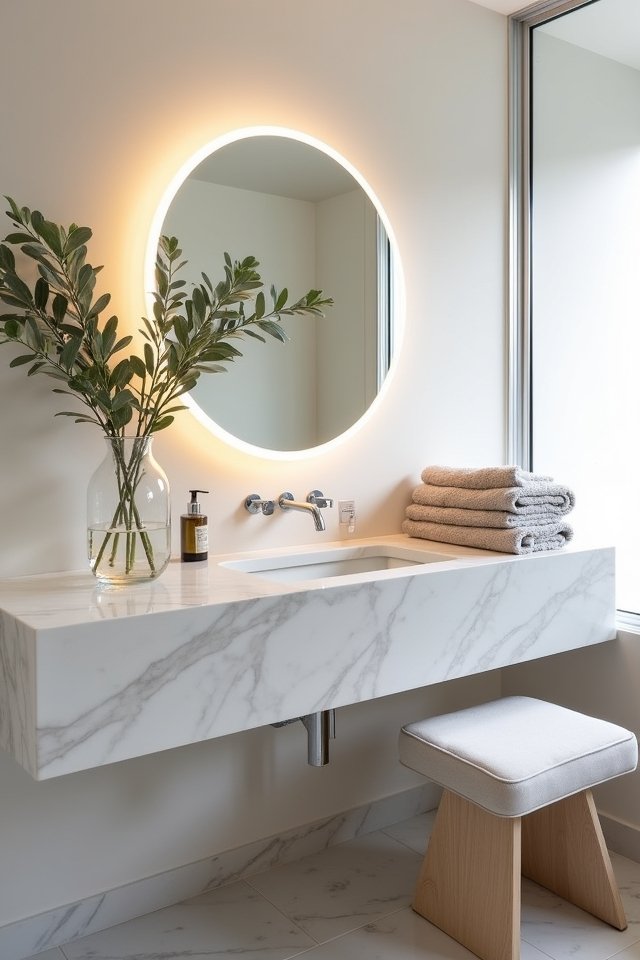 serene vanity retreat design