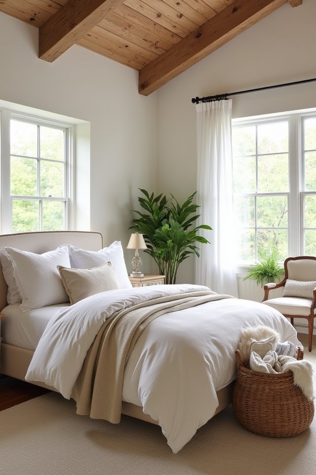 serenity in bedroom design