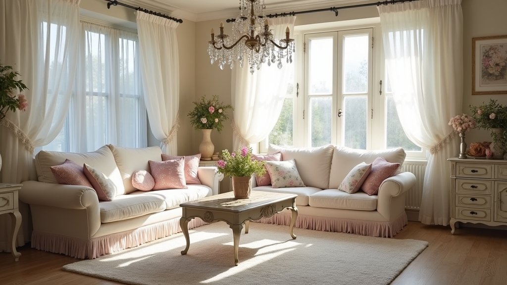shabby chic living room ideas