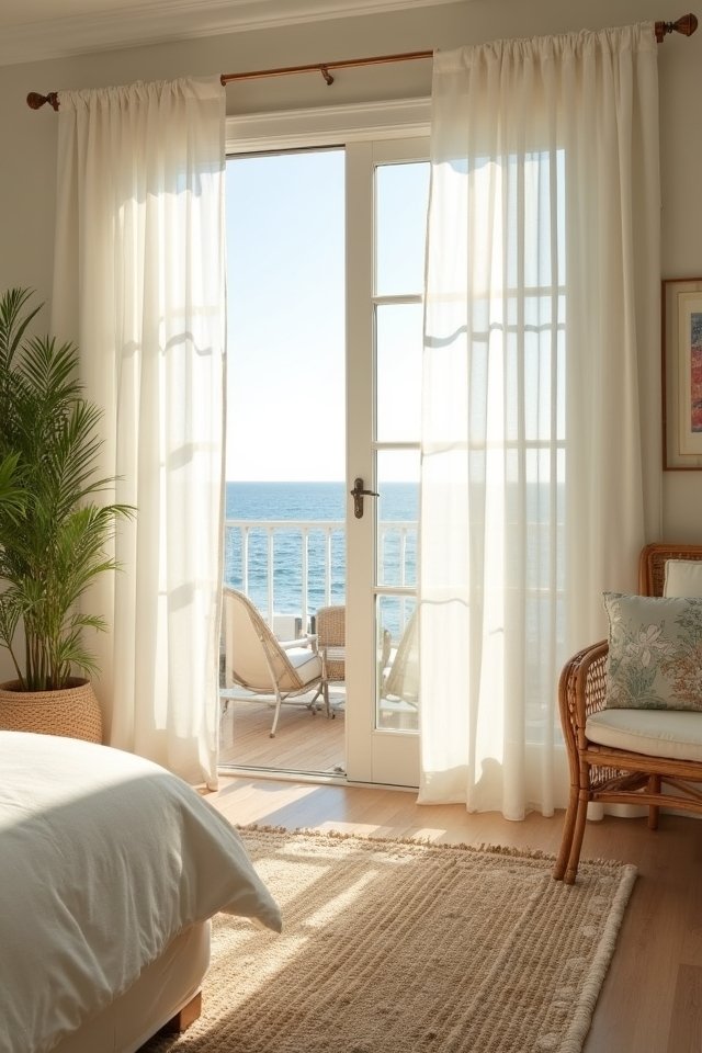 sheer curtains for summer