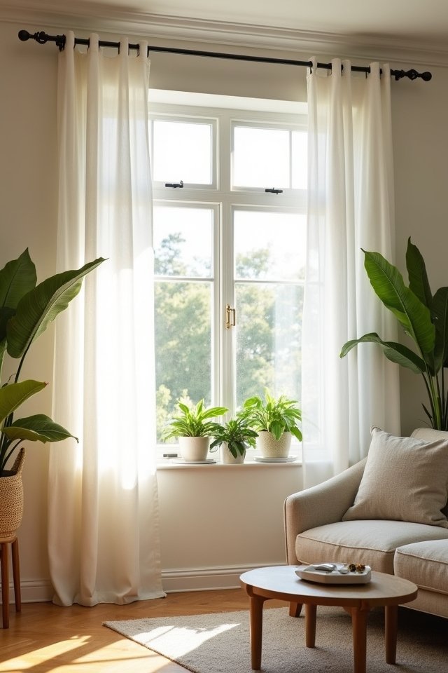 sheer elegance enhances living spaces