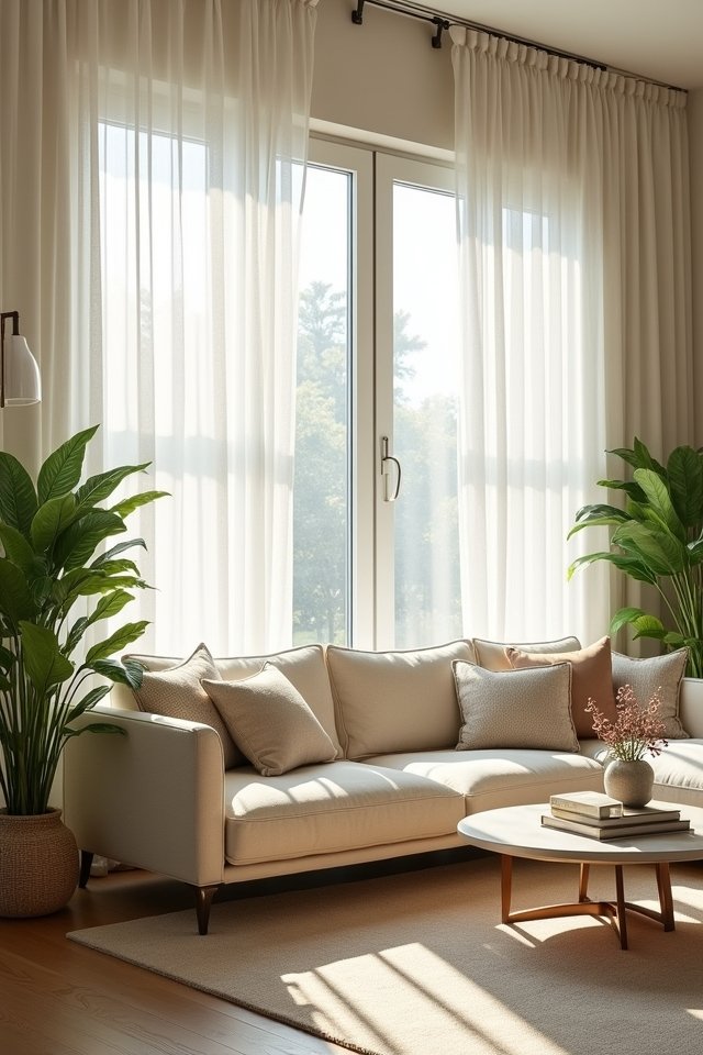 sheer elegance in decor